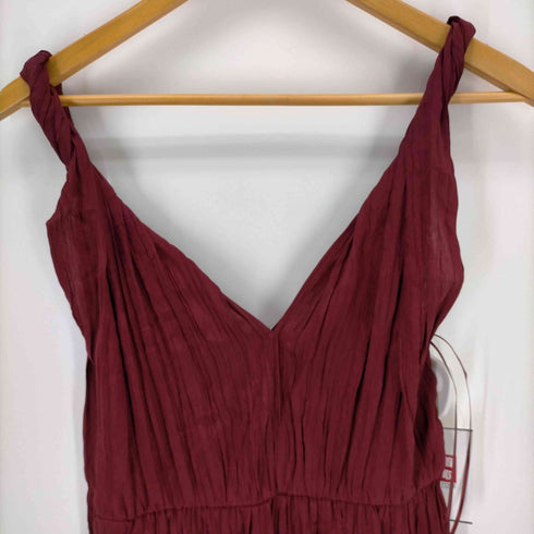 マンゴー MNG 楊柳ノースリーブジャンプスーツ レディース  XS